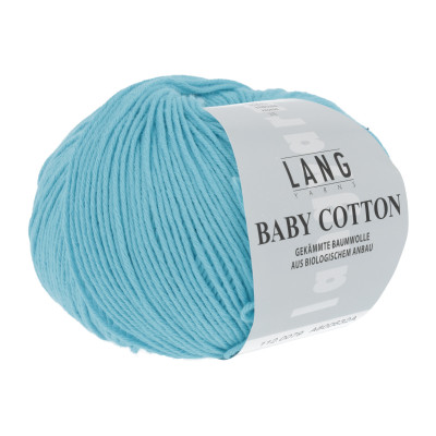 Baby Cotton 79 - modrá příze LANG YARNS