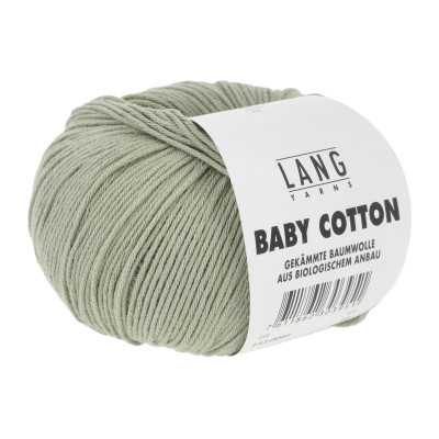 Baby Cotton 91 - zelená příze LANG YARNS
