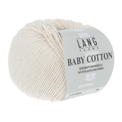 Baby Cotton 94 - bílá příze LANG YARNS