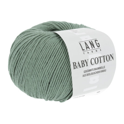 Baby Cotton 118 - zelená příze LANG YARNS