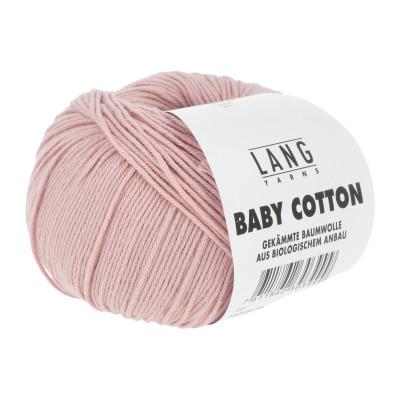 Baby Cotton 119 - růžová příze LANG YARNS