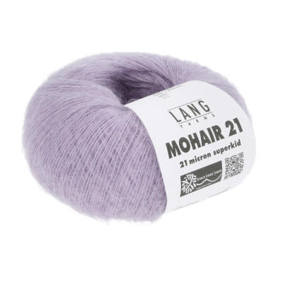 Mohair 21 46 - fialová příze LANG YARNS