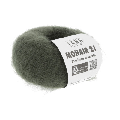 Mohair 21 98 - zelená příze LANG YARNS