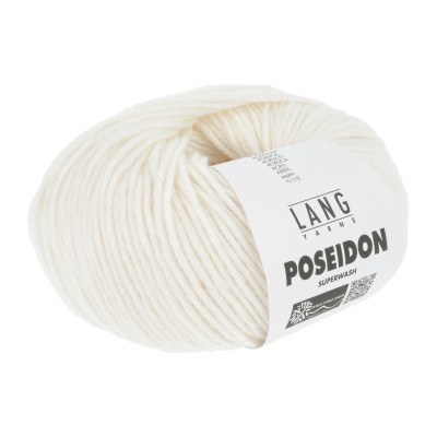 Poseidon 2 - bílá příze LANG YARNS