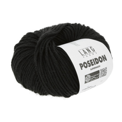 Poseidon 4 - černá příze LANG YARNS