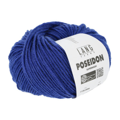 Poseidon 6 - modrá příze LANG YARNS
