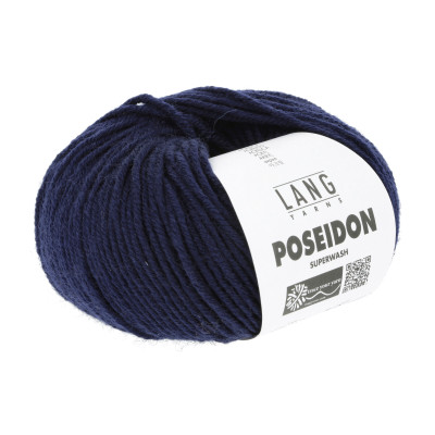 Poseidon 35 - modrá příze LANG YARNS