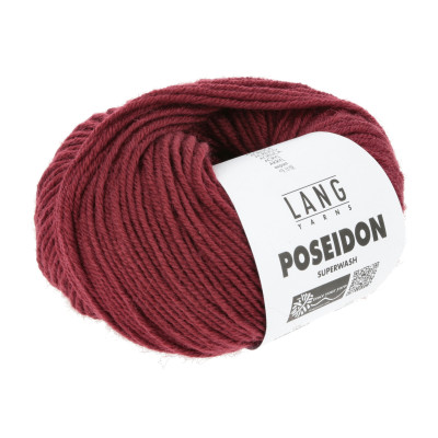 Poseidon 63 - červená příze LANG YARNS