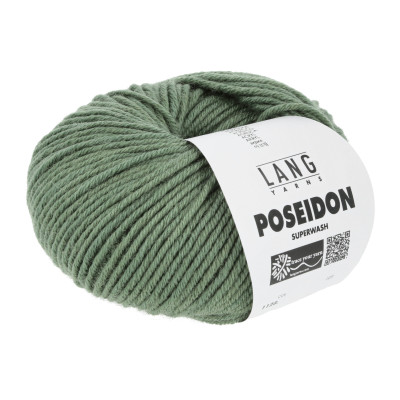 Poseidon 91 - zelená příze LANG YARNS