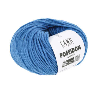 Poseidon 106 - modrá příze LANG YARNS