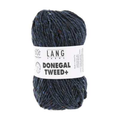 Donegal Tweed+ 10 - šedá příze LANG YARNS