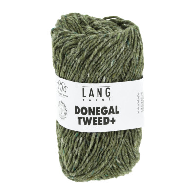 Donegal Tweed+ 17 - zelená příze LANG YARNS