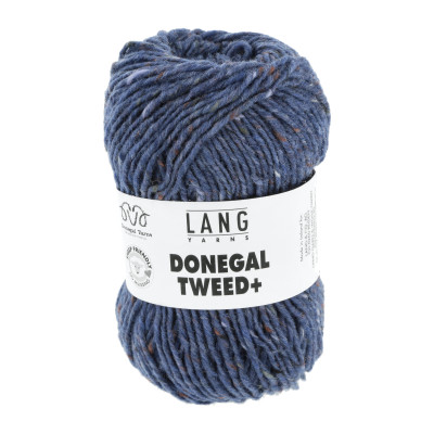 Donegal Tweed+ 33 - modrá příze LANG YARNS
