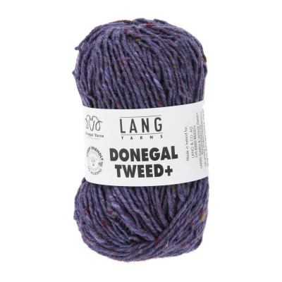 Donegal Tweed+ 47 - fialová příze LANG YARNS