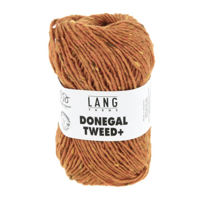 Donegal Tweed+ 59 - oranžová příze LANG YARNS