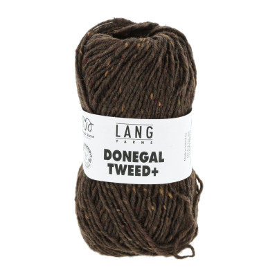 Donegal Tweed+ 68 - hnědá příze LANG YARNS
