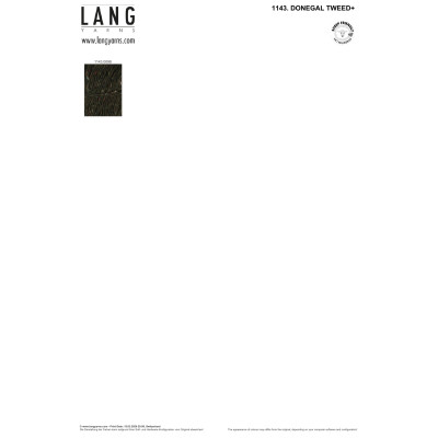 Donegal Tweed+ 68 - hnědá příze LANG YARNS