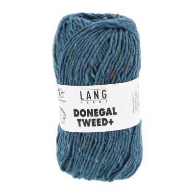 Donegal Tweed+ 74 - modrá příze LANG YARNS