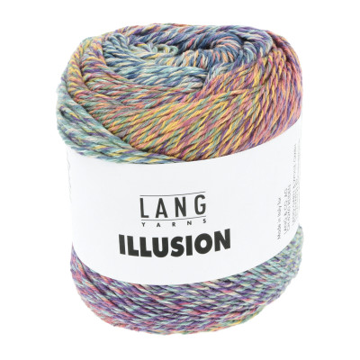 Illusion 2 - modrá příze LANG YARNS
