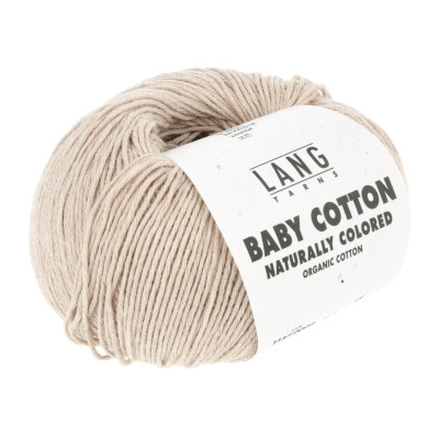 Baby Cotton Naturally Colored 2 - hnědá příze LANG YARNS