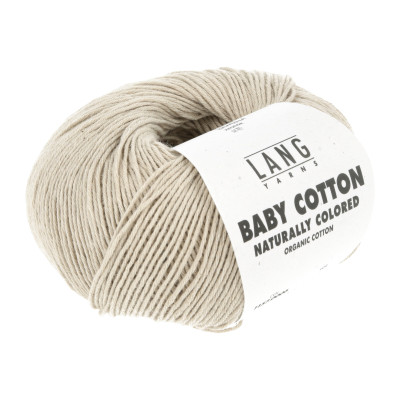 Baby Cotton Naturally Colored 6 - zelená příze LANG YARNS