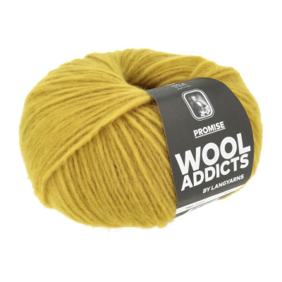Promise 50 - žlutá příze WOOLADDICTS by LANG YARNS