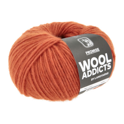 Promise 59 - oranžová příze WOOLADDICTS by LANG YARNS