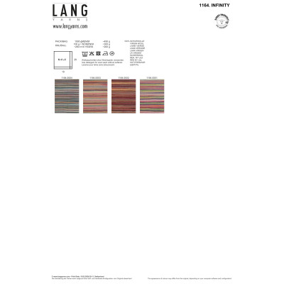 Infinity 2 - modrá příze LANG YARNS