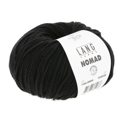 Nomad 4 - černá příze LANG YARNS