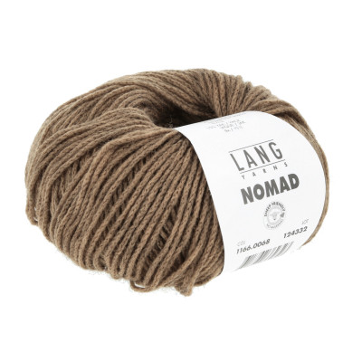 Nomad 68 - hnědá příze LANG YARNS