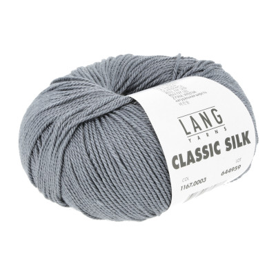 Classic Silk 3 - šedá příze LANG YARNS