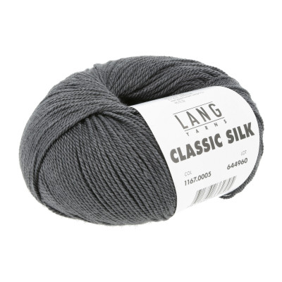 Classic Silk 5 - šedá příze LANG YARNS