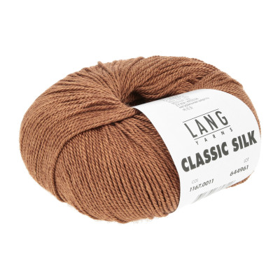 Classic Silk 11 - hnědá příze LANG YARNS