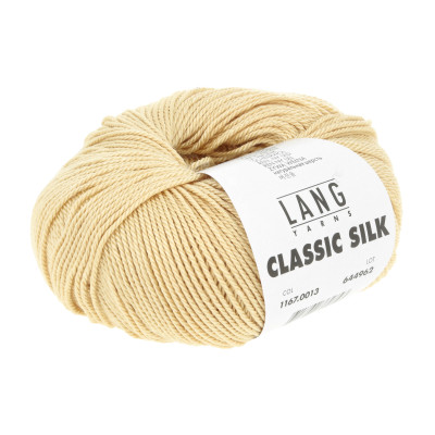 Classic Silk 13 - žlutá příze LANG YARNS