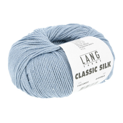 Classic Silk 21 - modrá příze LANG YARNS