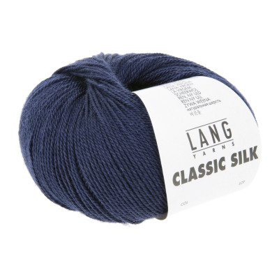 Classic Silk 35 - modrá příze LANG YARNS