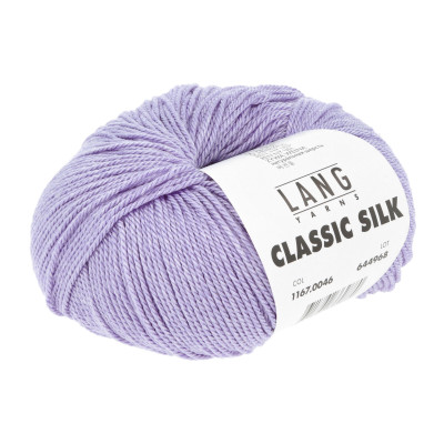 Classic Silk 46 - fialová příze LANG YARNS