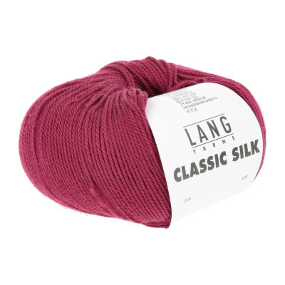 Classic Silk 61 - vínová příze LANG YARNS