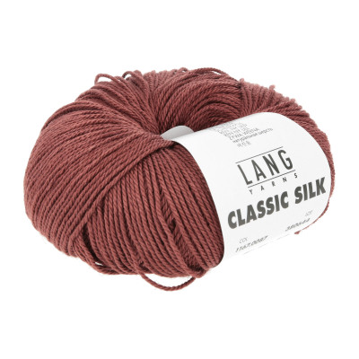 Classic Silk 87 - oranžová příze LANG YARNS