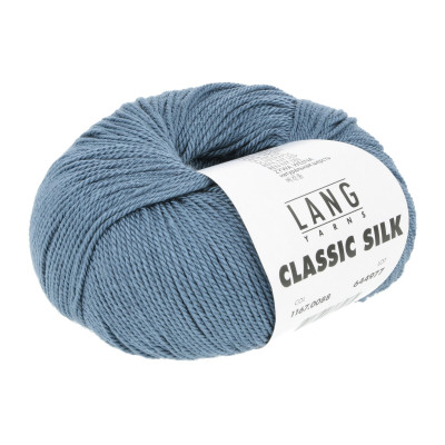 Classic Silk 88 - modrá příze LANG YARNS