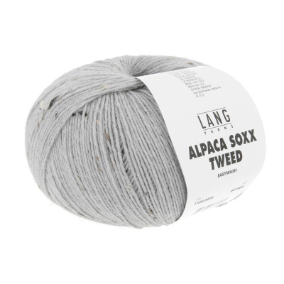 Alpaca Soxx Tweed 24 - šedá příze LANG YARNS