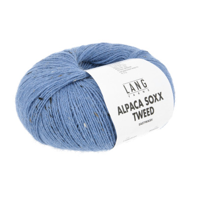 Alpaca Soxx Tweed 121 - modrá příze LANG YARNS