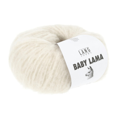 Baby Lama 1 - bílá příze LANG YARNS