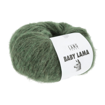 Baby Lama 17 - zelená příze LANG YARNS