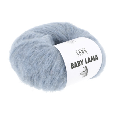 Baby Lama 21 - modrá příze LANG YARNS