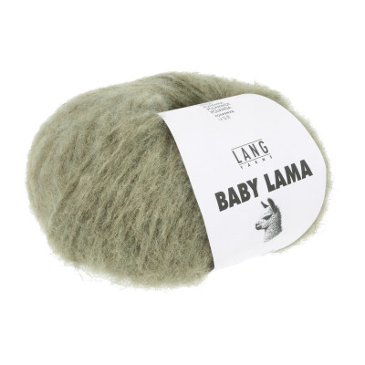 Baby Lama 44 - zelená příze LANG YARNS