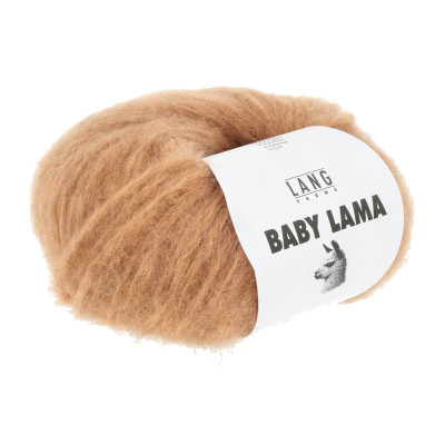 Baby Lama 59 - oranžová příze LANG YARNS