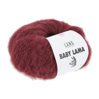 Baby Lama 64 - vínová příze LANG YARNS