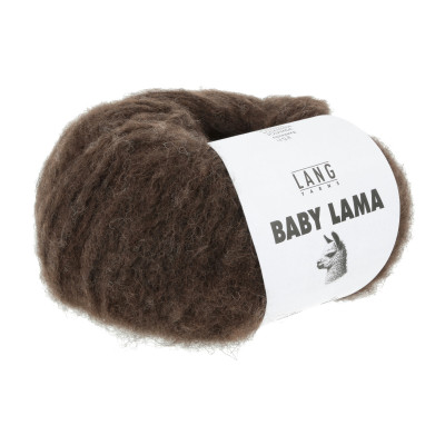 Baby Lama 67 - hnědá příze LANG YARNS