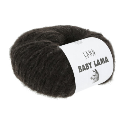 Baby Lama 68 - hnědá příze LANG YARNS